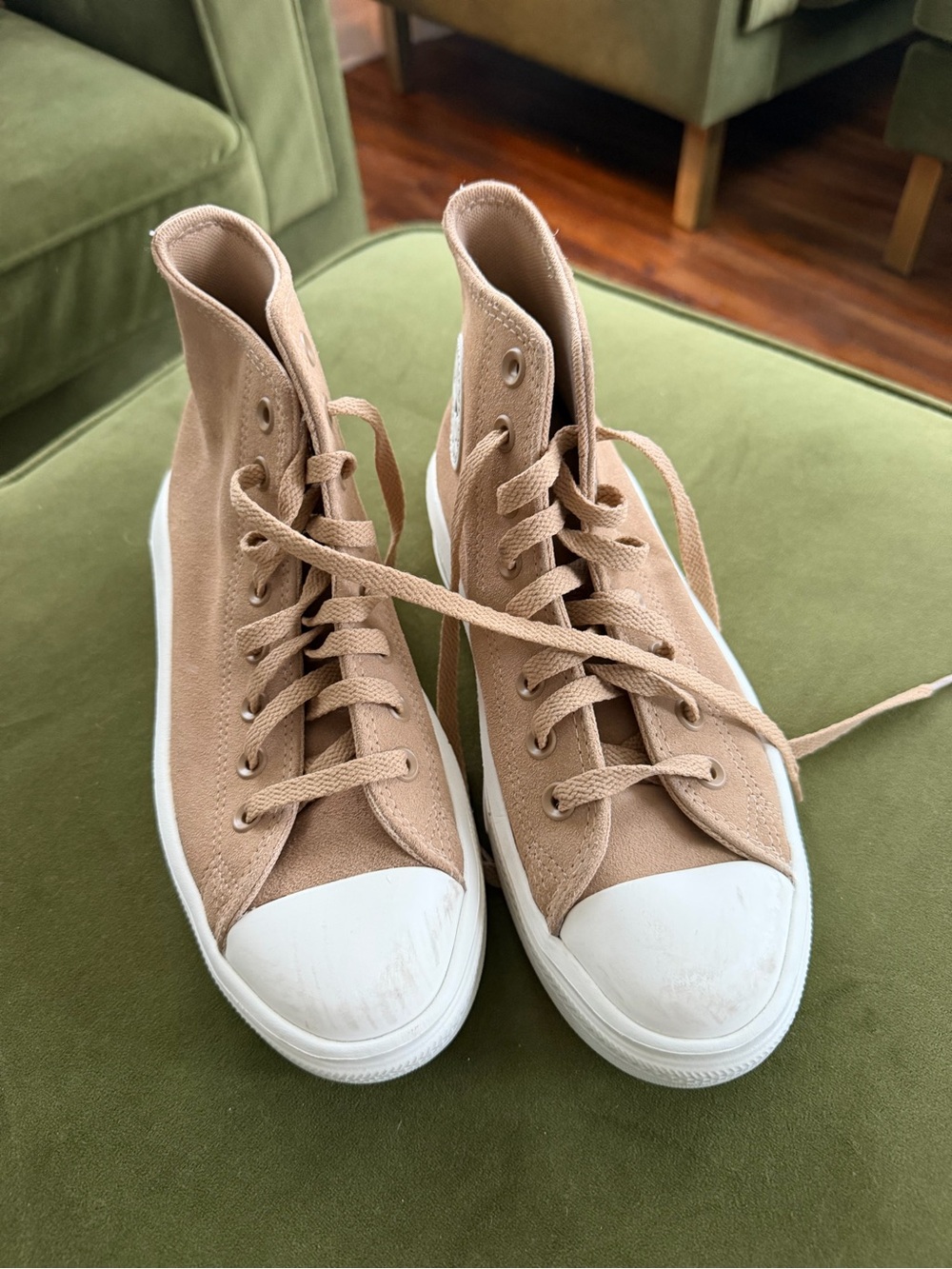 Converse Chuck Taylor All Star Move Platform High Tops – Beige/Tan